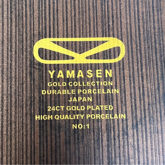 YAMASEN Gold Collection 24 CT gold plated coffee cups set - Picture 5 of 5